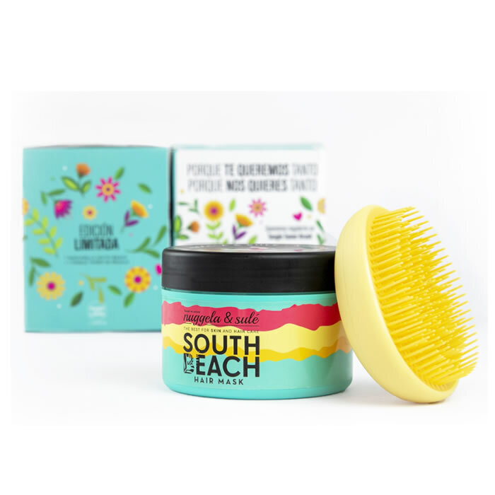 Komplekt Nuggela ja Sulé South Beach: juuksemask, 50ml + kamm hind ja info | Maskid, õlid, seerumid | kaup24.ee