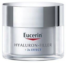 Öökreem Eucerin Hyaluron-filler 3x Effect 50 ml цена и информация | Кремы для лица | kaup24.ee