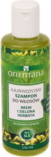 Šampoon Orientana Ajurvedic Neem and Green Tea, 210 ml цена и информация | Šampoonid | kaup24.ee