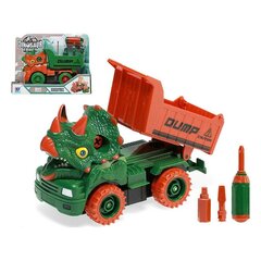 Сборный грузовик Dinosaur Truck цена и информация | Развивающий мелкую моторику - кинетический песок KeyCraft NV215 (80 г) детям от 3+ лет, бежевый | kaup24.ee