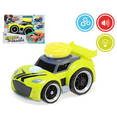 Игрушечная машинка со звуком и светом Stunt car Crash, желтая цена и информация | Игрушки для мальчиков | kaup24.ee