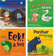 Learn to Read at Home with Bug Club Phonics: Pack 5 (Pack of 4 reading books with 3 fiction and 1 non-fiction) hind ja info | Noortekirjandus | kaup24.ee