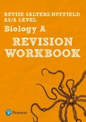 Pearson REVISE Salters Nuffield AS/A Level Biology Revision Workbook: for home learning, 2022 and 2023 assessments and exams цена и информация | Книги по экономике | kaup24.ee