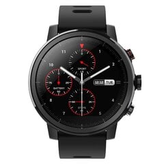 Xiaomi Amazfit Stratos A1619, чёрный цена и информация | Смарт-часы (smartwatch) | kaup24.ee