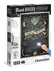 Pusle Black Bord "Cheers" Clementoni, 1000 tk hind ja info | Pusled | kaup24.ee