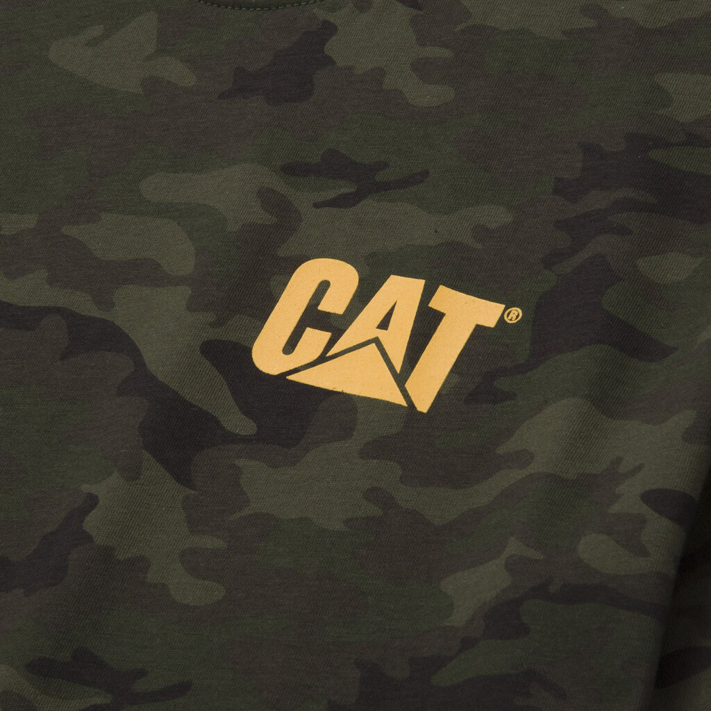 Meeste T-särk CAT W05324 night camo цена и информация | Meeste T-särgid | kaup24.ee