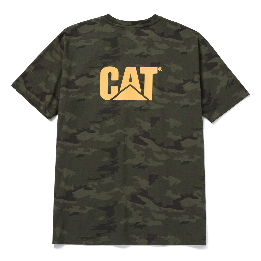 Meeste T-särk CAT W05324 night camo цена и информация | Meeste T-särgid | kaup24.ee