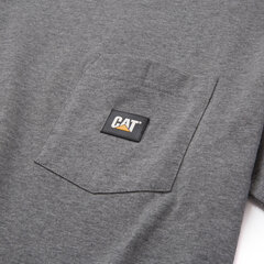 Meeste T-särk CAT 1010015 dark heather grey цена и информация | Мужские футболки | kaup24.ee