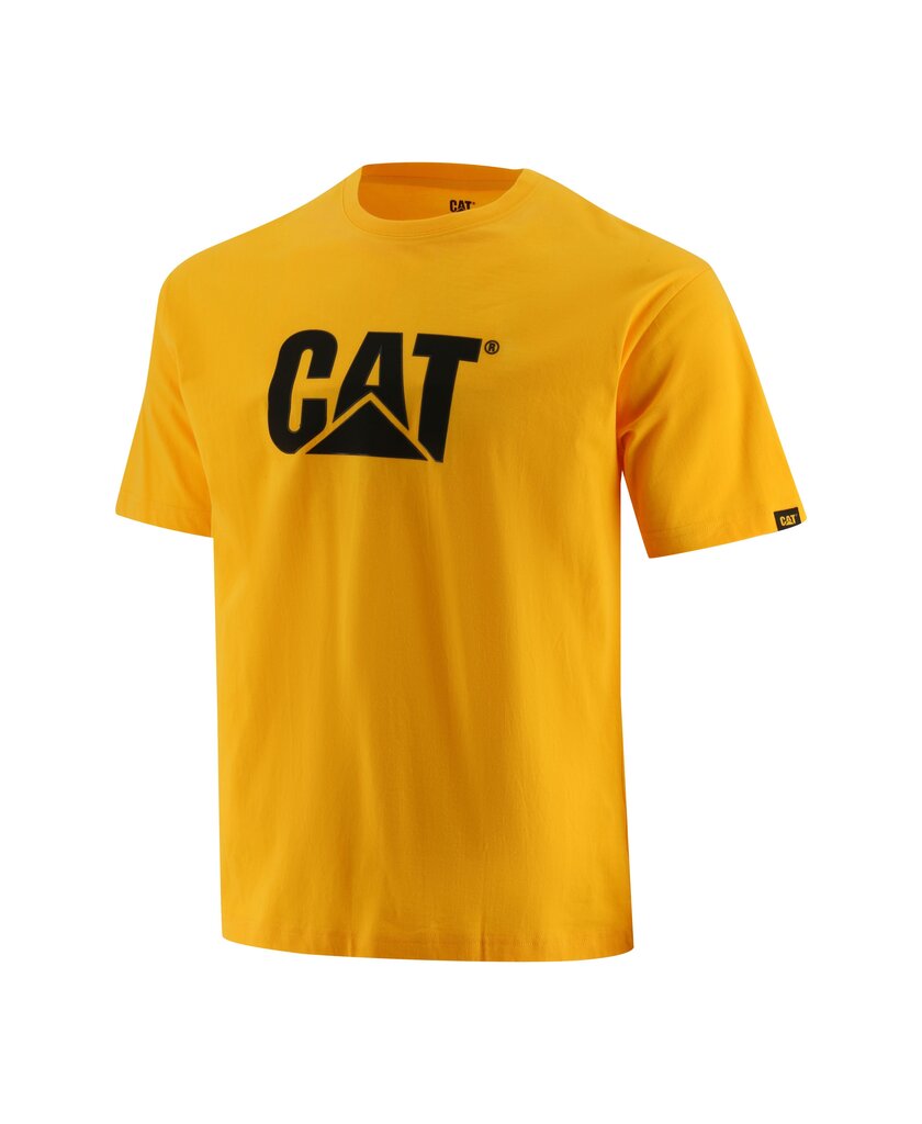 Meeste T-särk CAT 1510305 yellow-black hind ja info | Meeste T-särgid | kaup24.ee