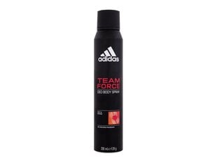 Spreideodorant Adidas Team Force 48h 200 ml hind ja info | Deodorandid | kaup24.ee