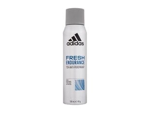 Дезодорант-спрей для мужчин Adidas Fresh Endurance 72ч 150 мл цена и информация | Дезодоранты | kaup24.ee