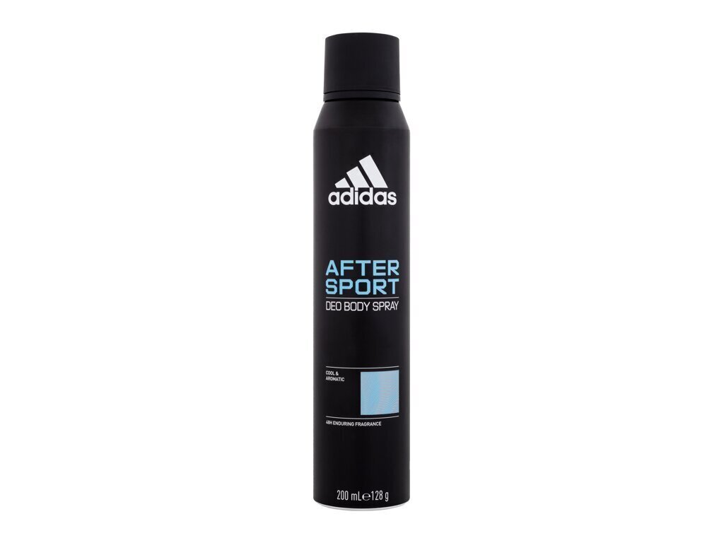 Spreideodorant meestele Adidas After Sport 200 ml цена и информация | Deodorandid | kaup24.ee