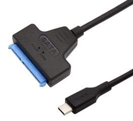 Gembird USB 3.0 Type-C male to SATA 2.5 hind ja info | USB jagajad, adapterid | kaup24.ee