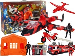 Tuletõrjeauto komplekt koos tarvikutega hind ja info | Poiste mänguasjad | kaup24.ee