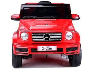 Elektriauto lastele Mercedes G500, punane hind ja info | Laste elektriautod | kaup24.ee