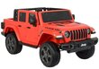 Elektriauto lastele Jeep Rubicon 6768R, punane цена и информация | Laste elektriautod | kaup24.ee