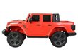 Elektriauto lastele Jeep Rubicon 6768R, punane цена и информация | Laste elektriautod | kaup24.ee