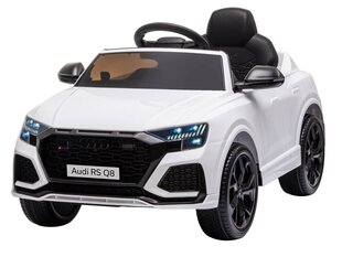 Elektriauto lastele Audi RS Q8, valge цена и информация | Электромобили для детей | kaup24.ee