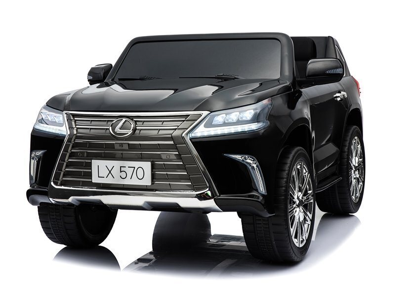 Elektriauto lastele LEXUS DK-LX570, lakitud must цена и информация | Laste elektriautod | kaup24.ee