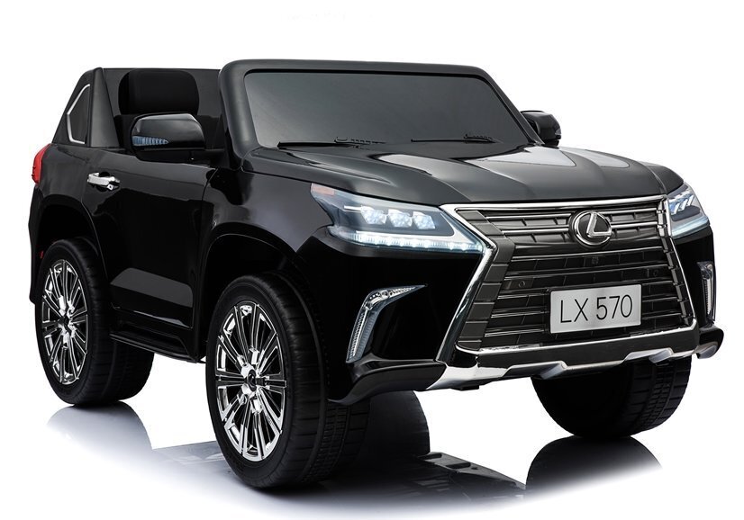 Elektriauto lastele LEXUS DK-LX570, lakitud must цена и информация | Laste elektriautod | kaup24.ee