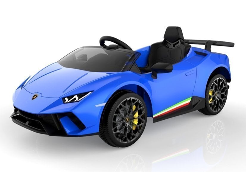 Elektriauto lastele Lamborghini Huracan, sinine hind ja info | Laste elektriautod | kaup24.ee