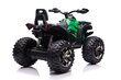 Elektriline ATV lastele Quad QLS-3288, roheline цена и информация | Laste elektriautod | kaup24.ee