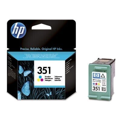 Tindikassett HP 351, kolmevärviline цена и информация | Tindiprinteri kassetid | kaup24.ee