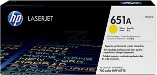 Картридж для принтера HP 651 (CE342A), желтый цена и информация | Картриджи и тонеры | kaup24.ee