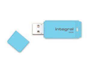 Флешка Integral USB 32GB PASTEL Blue Sky цена и информация | integral Накопители данных | kaup24.ee