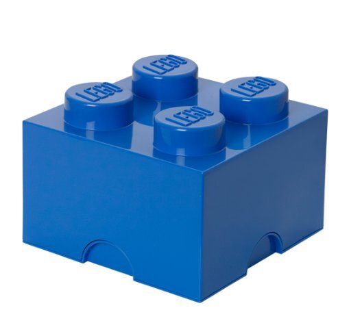 LEGO hoiuklots 4 SININE цена и информация | Klotsid ja konstruktorid | kaup24.ee
