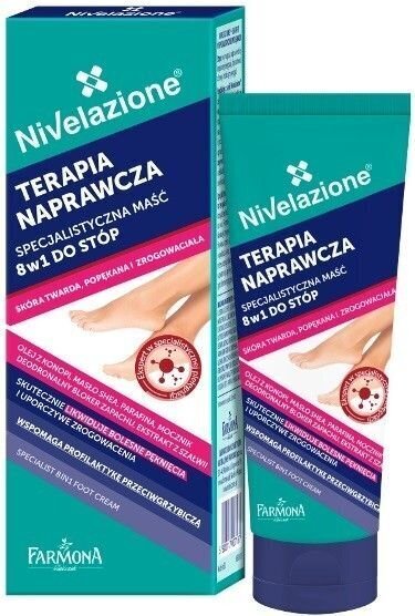 Taastav jalamask 8 in 1 Farmona Nivelazione 50ml цена и информация | Kehakreemid, losjoonid | kaup24.ee