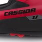 Mootorrattakiiver Cassida, Tour 1.1, hall/punane/must, suurus XXL hind ja info | Mootorratta kiivrid | kaup24.ee
