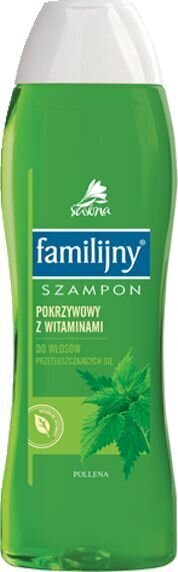 Juuksešampoon nõgestega Familijny, 500 ml цена и информация | Šampoonid | kaup24.ee