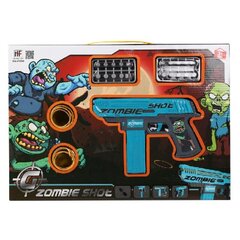 Mängurelva komplekt Zombie Shot Dart sinine värv (43 x 30 cm) цена и информация | Игрушки для мальчиков | kaup24.ee