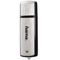USB-носитель Hama Fancy, USB 2.0, 32 ГБ, 10 МБ/с, черный/серебристый цена и информация | USB накопители | kaup24.ee