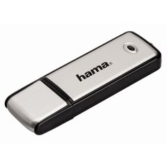 USB-носитель Hama Fancy, USB 2.0, 32 ГБ, 10 МБ/с, черный/серебристый цена и информация | USB накопители | kaup24.ee