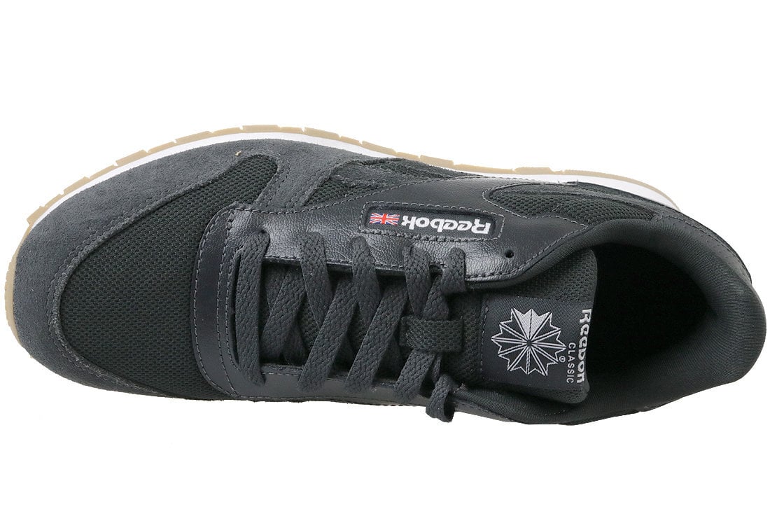 Spordijalatsid lastele Reebok Cl Nahk ESTL CN1142, mustad цена и информация | Laste spordijalatsid | kaup24.ee