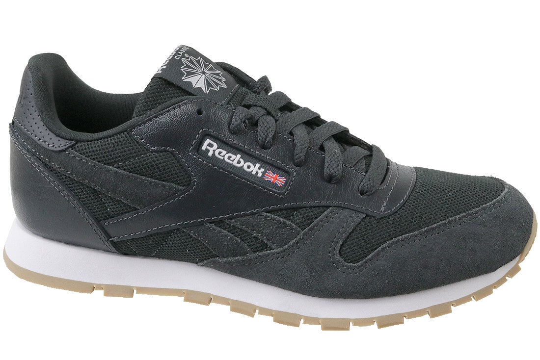 Spordijalatsid lastele Reebok Cl Nahk ESTL CN1142, mustad hind ja info | Laste spordijalatsid | kaup24.ee