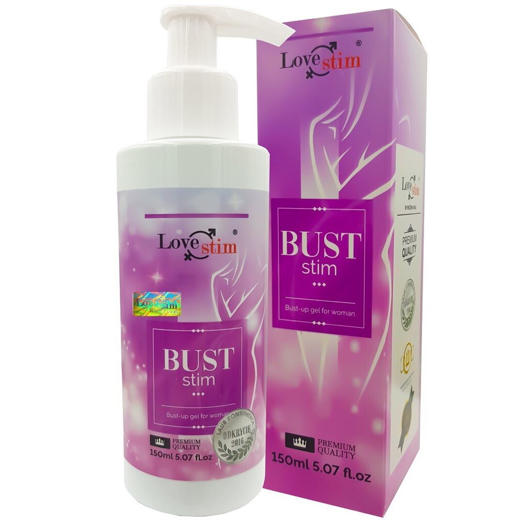 Pinguldav dekolteegeel Love Stim, 150 ml hind ja info | Kehakreemid, kehaspreid | kaup24.ee