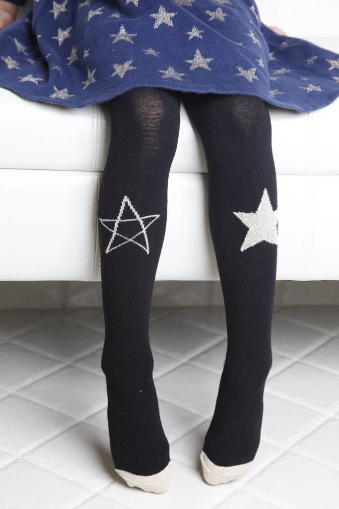 Star mustad beebide sukkpüksid Starblack 86-92 hind ja info | Beebi sokid ja sukkpüksid | kaup24.ee