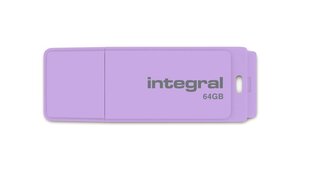 USB-накопитель Integral Pastel 64ГБ USB 2.0, фиолетовый цена и информация | USB накопители | kaup24.ee