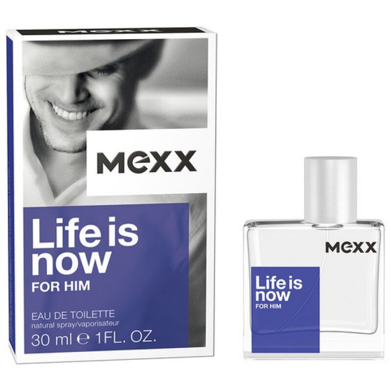 Parfüüm Mexx Life is Now for Him EDT 50ml hind ja info | Meeste parfüümid | kaup24.ee