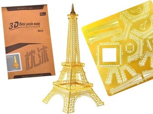 Metalne 3D pusle Eiffeli torn hind ja info | Pusled | kaup24.ee