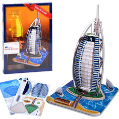 3D pusle Burj Al Arab, 30 o. hind ja info | Pusled | kaup24.ee