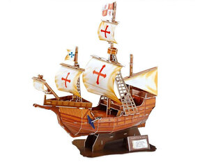 3D puslelaev Santa Maria, 102 o. hind ja info | Pusled | kaup24.ee