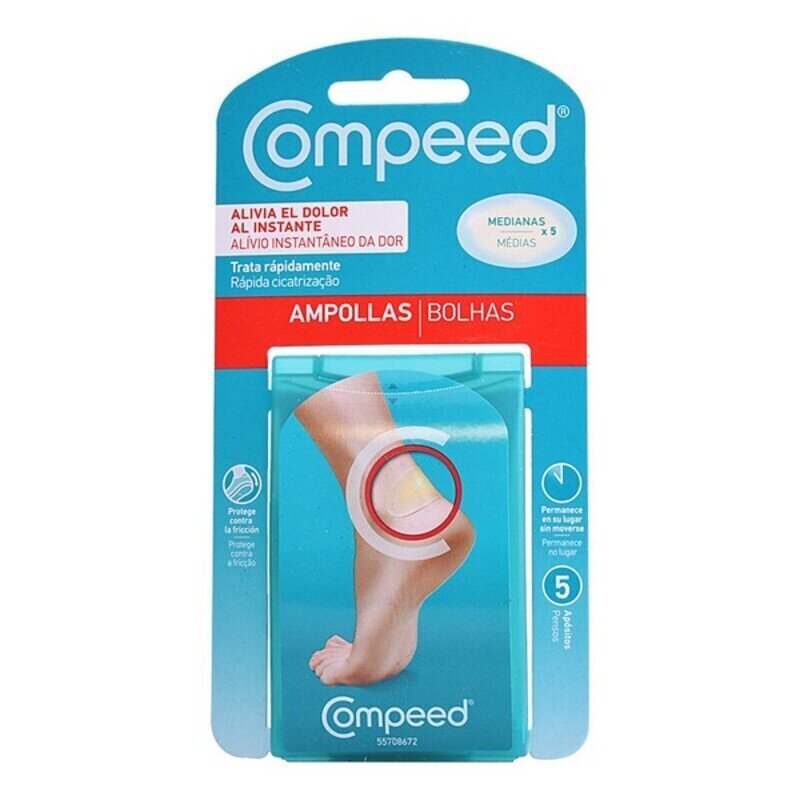 Kalluste plaastrid Compeed, 5 tk. цена и информация | Esmaabi | kaup24.ee