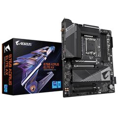 Gigabyte B760 AORUS ELITE AX DDR4 (rev. 1.0), ATX, LGA1700, DDR4 hind ja info | Emaplaadid | kaup24.ee