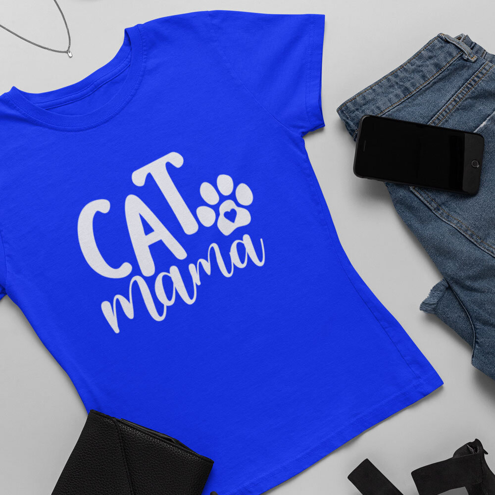 Naiste T-särk Cat mama hind ja info |  Originaalsed T-särgid | kaup24.ee