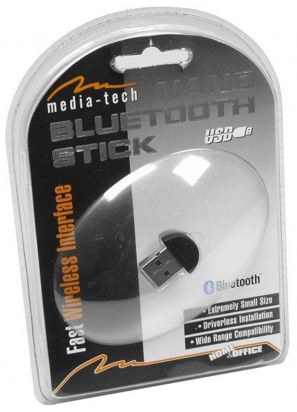 Bluetooth ühenduse adapter Media-Tech MT5005, Bluetooth 2.0 цена и информация | USB jagajad, adapterid | kaup24.ee