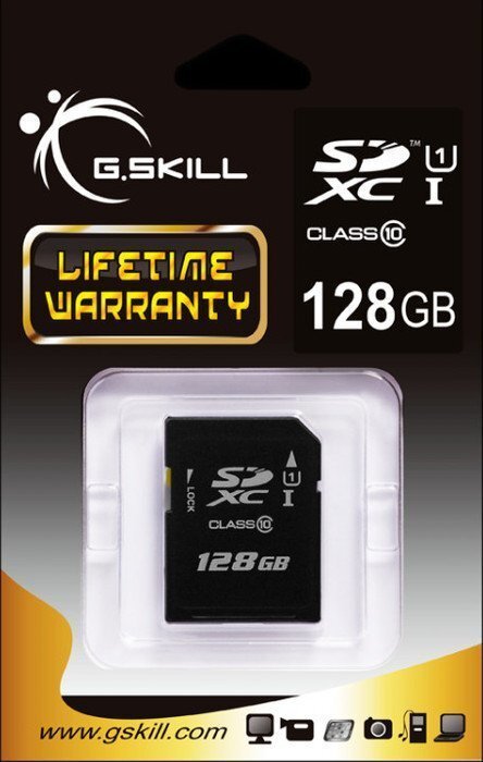 Mälukaart G.Skill SDXC 128 GB, klass 10 UHS-I  hind ja info | Mobiiltelefonide mälukaardid | kaup24.ee